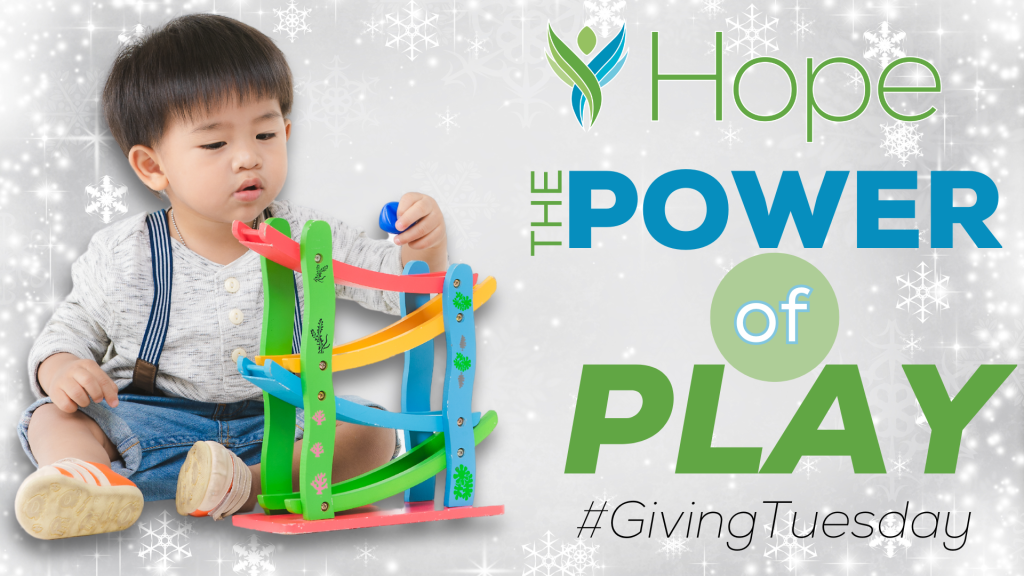 2024 Giving Tuesday Power of Play #TEchTheHalls for Hope This #GivingTuesday