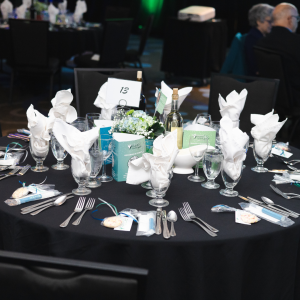 In-Kind Donations can be goods or services such as a venue or table settings at an event.
